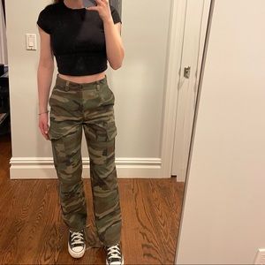 Forever 21 Camouflage Cargo Pants